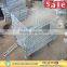 foldable galvanized storage cage with wheels