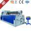 W11 3 roller steel plate rolling machine