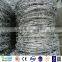  China high tensile galvanized sharp barbed wire for security fence