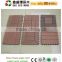 Wood Plastic Composite Terrace/ Plastic Garden Tile DIY Decking with Certificate CE ,ISO ,SGS