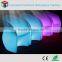 PE plastic cordless LED Sofa chair LED light up chair for TV furniture /home /nightclub bar/party