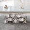 C413 Rectangle Tempered Glass Coffee Table