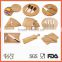 Wooden cheese board set 4pcs cheese tools set