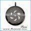Classic aromatherapy essential oil diffuser locket perfume necklace pendant 316L stainless steel Plating