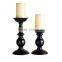 Black Metallic Candle Holder Candlestick