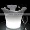 Waterproof IP65 plastic ice bucket/fruit tray/led wine pot