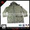 Custom Wholesale Military Olive Green Rain Poncho Raincoat With Hood