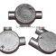 20mm And 25mm Electrical Galvanized GI Junction Box H Way