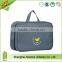 2016 High Quality Travel Zipper Fashion Travel Cosmetic Pouch Bag With Logo Customized