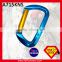 Straight Gate For Rescue Rock Mountaineer Carabiner Made Of Aluminum