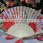 Lovely handmade bamboo fan for promotion