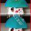 Popular hand-painted Spanish wooden hand fan