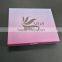 custom cardboard book shape gift box, makeup kit paper box