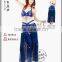 Fashion Nickle Coin Bollywood Dress Hand Make Show Skirts STELISY A0011Set