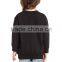 high quality soft comfort pure cotton kids girls oversized sweatshirt pullover