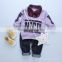 AS-408B autumn infantis clothing baby clothes set summer islamic boutique children clothing