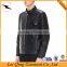 Latest fashion design black leather men winter coat fur clothing men coat
