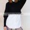 EY0906S Casual Wine O Neck Bat Sleeve Short Pullover Sweater