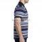 Factory Wholesale Collared Shirt Customize Sportswear Striped Polo Shirts