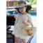 New Cute Baby Girls Kids Children Princess Dress Clothes Long sleeve Lace Beige