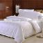 High Quality Hotel cotton polyester plain white Bed Sheets