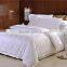 High Quality Hotel cotton polyester plain white Bed Sheets