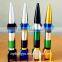 missile shaped metal smoking pipe /hq metal creative metal smoking pipe /fancy smoking pipe snuff bottle