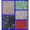 Linyi colorful sparkle artificial quartz stone