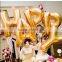 Cheap Inflatable Alphabet Shaped Helium Letter Foil Balloon