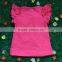 Wholesale persnickety baby girls blank ruffle sleeve t shirt , boutique girls t shirt M5071801