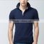 2016 New design man polo t shirt ,pure color lapel t shirt ,offer sample