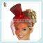 Fancy Dress Costume Party Sexy Red Mini Glitter Top Hats HPC-0266