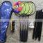 Outdoor Beach Badminton Racquets Set with Net And 6/8 Poles