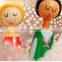 1pcs/lot Sweet family Girl Doll design ballpoint pen Lovely ball pen Stationery office material School supplies