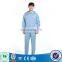 Blue anti-static gown coverall workwear male and female uniform
