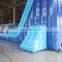 Commerical steep inflatable water slide with slip n slide with pool
