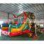 Excellent quality kids indoor slide / light dinosaur inflatable slide dry slide for kids play