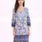 In Stock Loose fit Retro Kurta India Printed Long Tunic