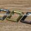 Online Shopping Hot Selling Shiny Gold Color Metal Triangle Buckle For Handbags