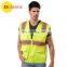 Hot Sale reflective fabric elastic safety new design vest working clothes
