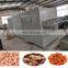 Continuous Belt type Peanut roaster/Almond roasting machine/Nuts dryer