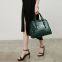 European and   American style leather women's bag fashion shell bag crocodile-print cowhide   bag