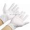 Disposable White Latex Gloves Powder Free For Medical Use