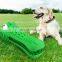 Pet products new amazon hot style sounding crocodile dog toy rubber molars tooth cleanser tooth stick dog toothbrush