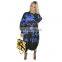 European and American fashion loose print thickened Long Sleeve Dress women clothing casual dress women