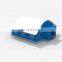 Airtight Portable Inflatable frame supported Lodge construction tent with shade