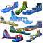 adult size huge world largest biggest long giant inflatable water slide with pool