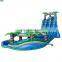 roaring rainforest inflatable pvc large size slide and slip with jewels