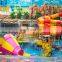 Attractive Fiberglass Body Water Slides Pool Big Spiral Slide