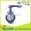 Hot Sale Ductile iron wafer butterfly valve